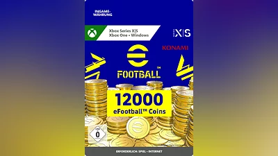 eFootball 2022: eFootball Coin 12000 - Xbox Series X|S/Xbox One/Win10