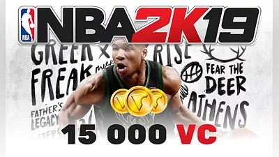 NBA 2K19 Virtual Currency 15 000 Coins (Xbox One) [Global] [Standard]