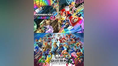 Mario Kart 8 Deluxe + Super Smash Bros Ultimate Nintendo Switch Account PSNAccounts Pick-up Site (Global)