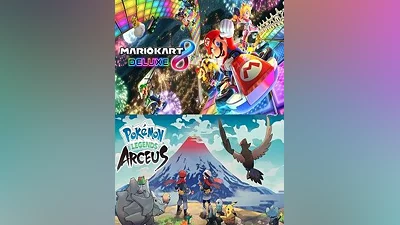 Mario Kart 8 Deluxe + Pokémon Legends Arceus Nintendo Switch Account PSNAccounts Pick-up Site (Global)