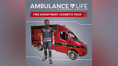 Ambulance Life - Fire Department Cosmetic Pack (PS5)