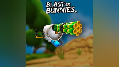 Blast 'Em Bunnies: Watermelon Machine Gun Full Upgrades (PS4)