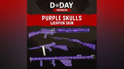 D-Day Enhanced - Purple Skulls Weapon Skin (PS5)