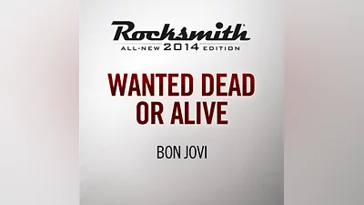 Rocksmith  2014 - Bon Jovi - Wanted Dead Or Alive (PS4)