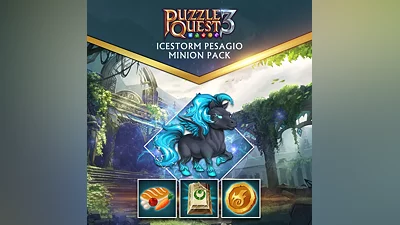 PUZZLE QUEST 3 - Icestorm Pegasio Minion Pack