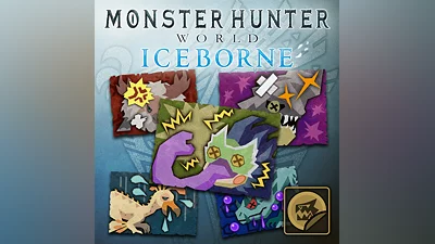MHW:Iceborne - Sticker Set: Monster Statuses Set (PS4)