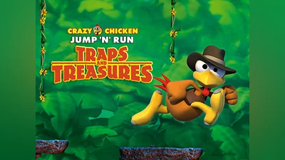 Crazy Chicken Jump 'n' Run Traps and Treasures (PS5)