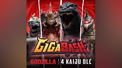 GigaBash  - Godzilla 4 Kaiju Pack DLC (PS4, PS5)