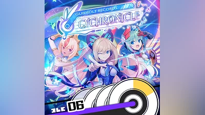 GUNVOLT RECORDS Cychronicle Song Pack 6 Lumen &amp; Luxia: ♪Nebulous Clock ♪Iolite ♪Paradox Stage ♪Afsān (PS4)