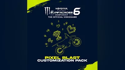 Monster Energy Supercross 6 - Customization Pack Pixel Blast (PS4, PS5)