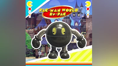 PAC-MAN WORLD Re-PAC Chrome Noir Chogokin skin (PS4, PS5)