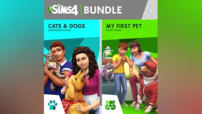 The Sims  4 Cats and Dogs Plus My First Pet Stuff Bundle (PS4)