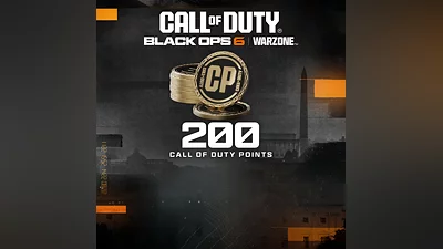 200 Black Ops 6 or Call of Duty : Warzone  Points