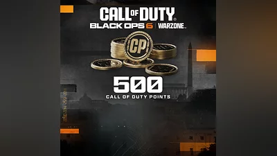 500 Black Ops 6 or Call of Duty : Warzone  Points