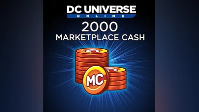 DC Universe  Online 2000 Marketplace Cash