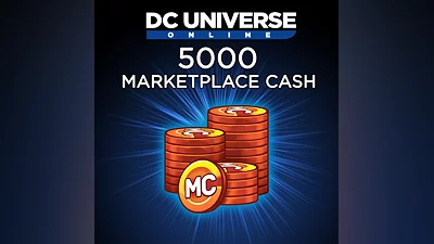 DC Universe  Online 5000 Marketplace Cash