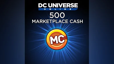 DC Universe  Online 500 Marketplace Cash