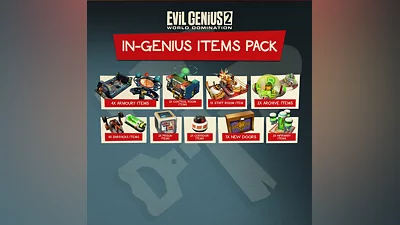 Evil Genius 2: In-Genius Items Pack (PS4, PS5)