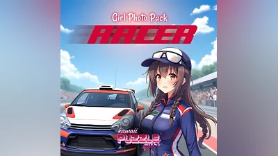 Kawaii Puzzle Quest - Racer Girl Photo Pack (PS4)