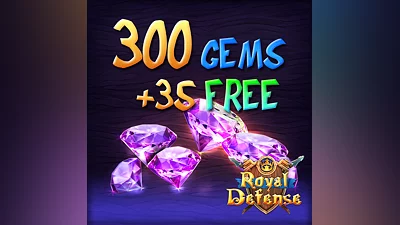 Royal Defense: 300 crystals +35