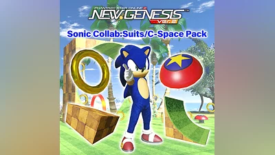 PSO2:NGS - Sonic Collab: Suits/C-Space Pack