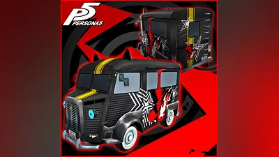 Persona 5 - 20th Anniversary Logo Morgana Car Sticker (PS4)