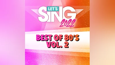 Let's Sing 2022 Best of 80's Vol. 2 Song Pack (PS4, PS5)