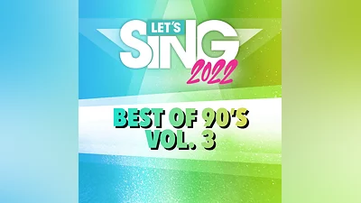 Let's Sing 2022 Best of 90's Vol. 3 Song Pack (PS4, PS5)