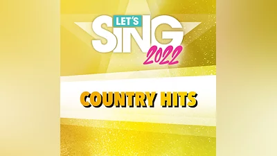 Let's Sing 2022 Country Hits Song Pack (PS4, PS5)