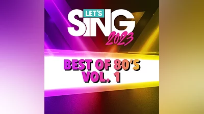 Let's Sing 2023 - Best of 80's Vol. 1 Song Pack (PS4, PS5)