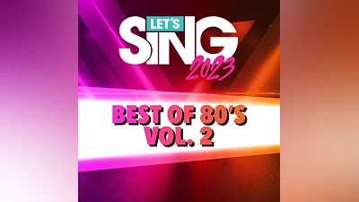 Let's Sing 2023 - Best of 80's Vol. 2 Song Pack (PS4, PS5)
