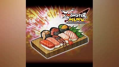 Monster Menu: The Scavenger's Cookbook - Sushi Assortment Recipe and Ingredients Set (PS4)