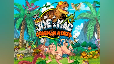 NEW Joe & Mac - Caveman Ninja (PS4, PS5)