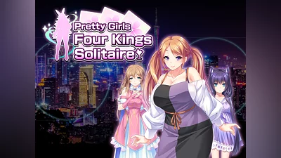 Pretty Girls Four Kings Solitaire  (PS4, PS5)
