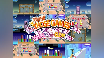 YEAH! YOU WANT "THOSE GAMES," RIGHT? SO HERE YOU GO! NOW, LET'S SEE YOU CLEAR THEM! (PS4, PS5)