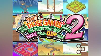 YEAH! YOU WANT "THOSE GAMES," RIGHT? SO HERE YOU GO! NOW, LET'S SEE YOU CLEAR THEM! 2 (PS4, PS5)