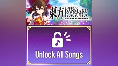 Touhou Danmaku Kagura Phantasia Lost - Unlock All Songs (PS4)