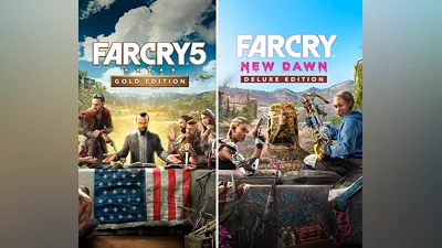 Far Cry 5 Gold Edition + Far Cry New Dawn Deluxe Edition Bundle AR XBOX One / Xbox Series X|S CD Key