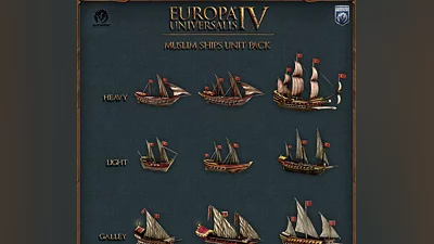 Europa Universalis IV - Muslim Ships Unit Pack DLC EU PC Steam CD Key
