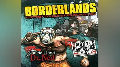 Borderlands Double Game Add-on Pack - The Zombie Island of Dr. Ned + Mad Moxxi's Underdome Riot DLC Steam CD Key