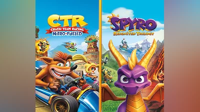 Crash Team Racing Nitro-Fueled + Spyro Game Bundle AR XBOX One / Xbox Series X|S CD Key