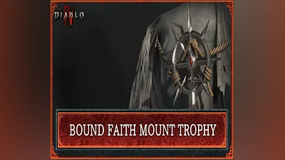 Diablo IV - Bound Faith Mount Trophy DLC EU Battle.net CD Key