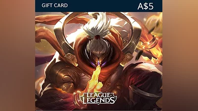 League of Legends 5 AUD Prepaid RP Card OCE