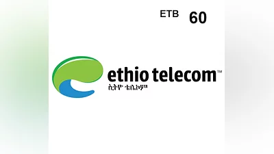 Ethiotelecom 60 ETB Mobile Top-up ET