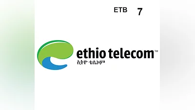 Ethiotelecom 7 ETB Mobile Top-up ET