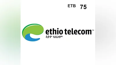Ethiotelecom 75 ETB Mobile Top-up ET