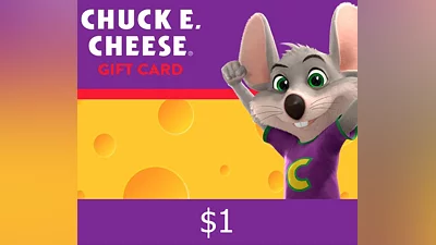 Chuck E. Cheese $1 Gift Card US