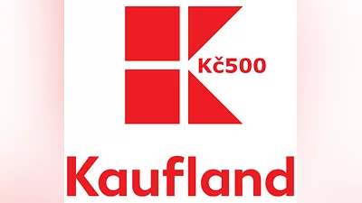 Kaufland Kč500 Gift Card CZ