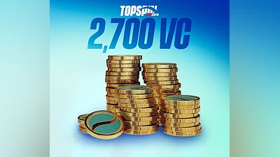 TopSpin 2K25 - 2,700 Virtual Currency Pack XBOX One / Xbox Series X|S CD Key