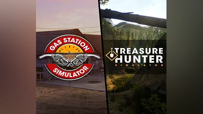 Gas Station Simulator + Treasure Hunter Simulator XBOX One / Xbox Series X|S Account